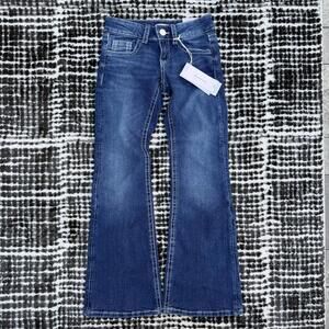 Gina Tricot Young Decorated Low Waist Jeans Size 152